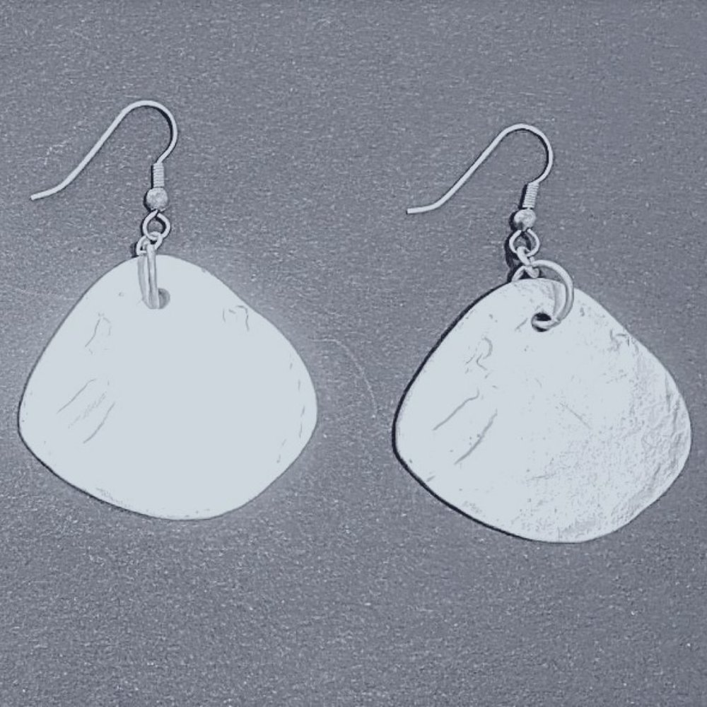Earrings, Chico’s, Pewter